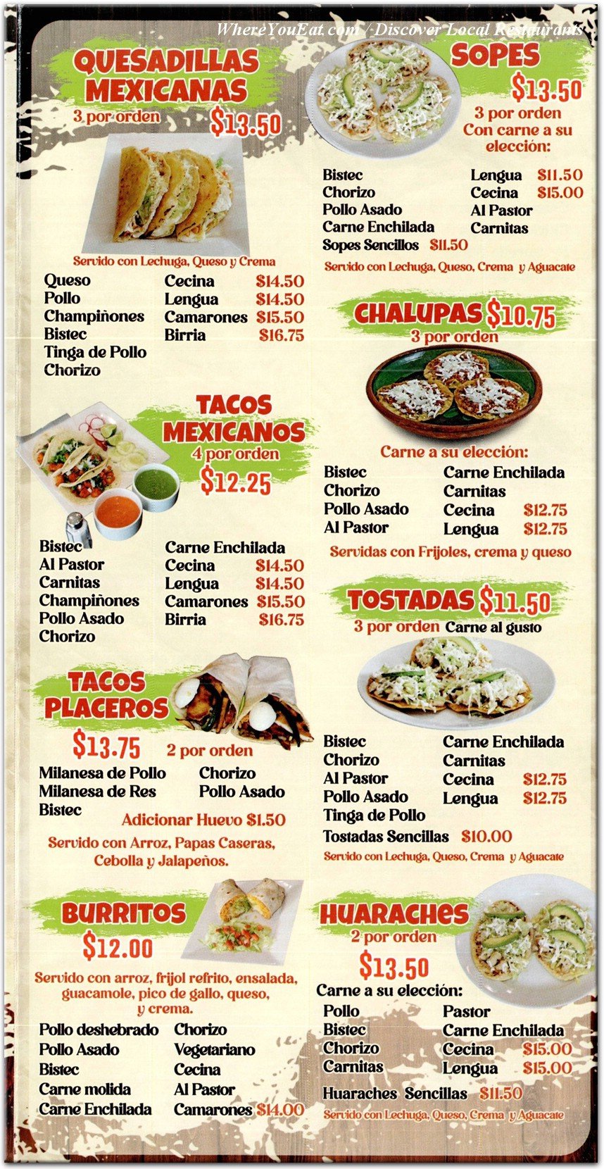 Our Foods